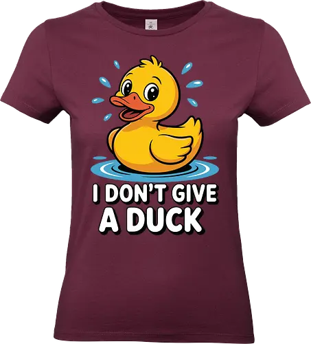 I DON'T GIVE A DUCK