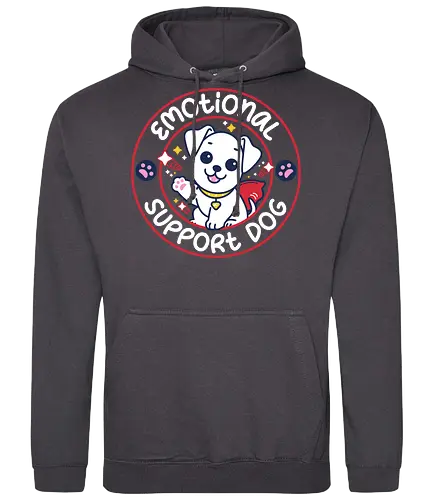 Superdog - Superdog, superman, super dog, superhero, dogs, emotional support animal, emotional support dog - Standard Hoodie