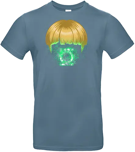 Guy Lantern - guy Gardner, bowl cut, funny, nathan fillion, super, man, green - Standard T-Shirt