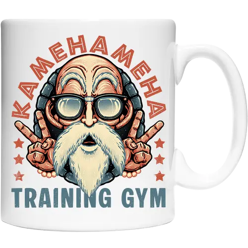 Kame Training Gym - Anime, Japan, adventure, animation, animated, cartoons, fitness, gym - Keramiktasse