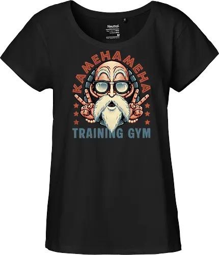 Kame Training Gym - Anime, Japan, adventure, animation, animated, cartoons, fitness, gym - Fairtrade Girl Shirt