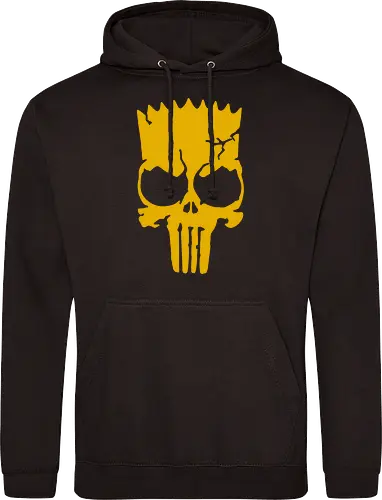 Bart Simpson Skull Superhero Mashup