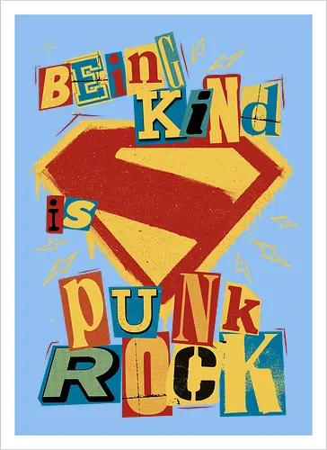 Kind Punk Superhero