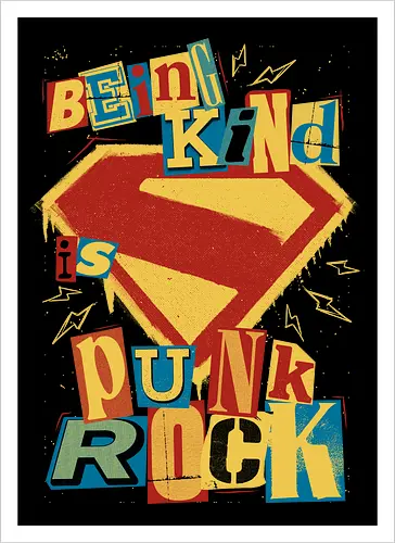 Kind Punk Superhero