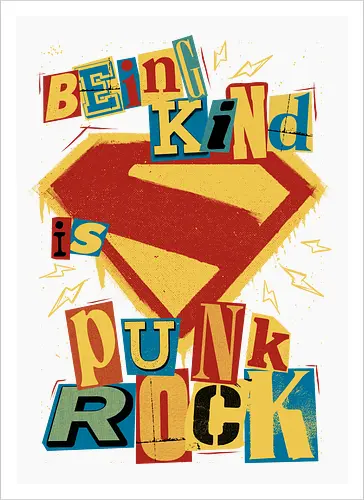 Kind Punk Superhero