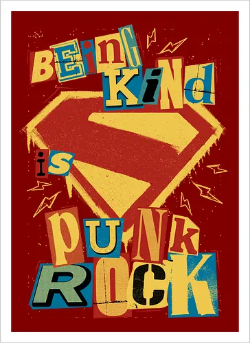 Kind Punk Superhero