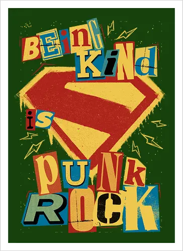 Kind Punk Superhero