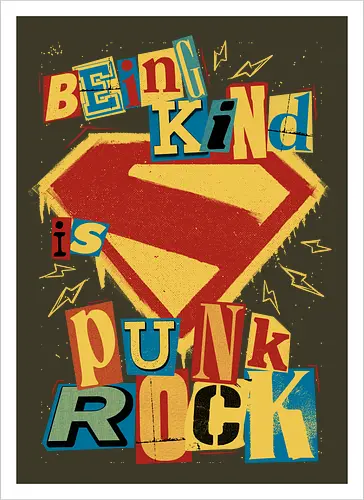 Kind Punk Superhero
