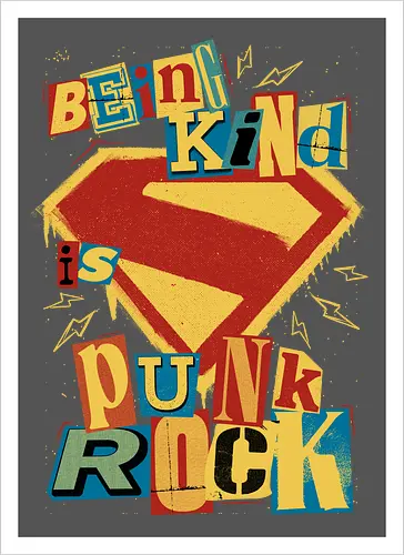 Kind Punk Superhero