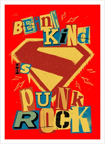 Kind Punk Superhero