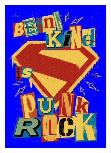 Kind Punk Superhero