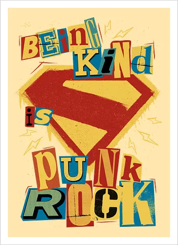 Kind Punk Superhero