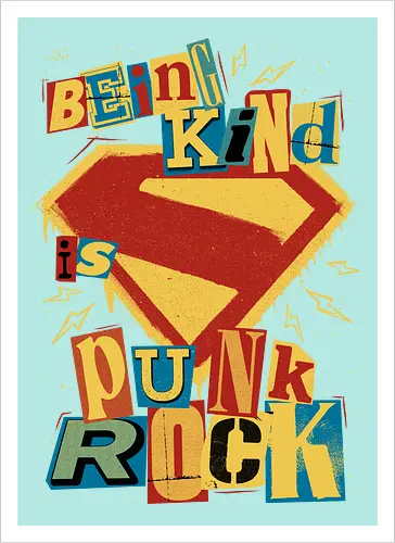 Kind Punk Superhero