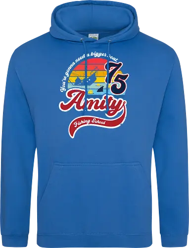 Amity island fishing school