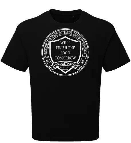 Procrastination university logo