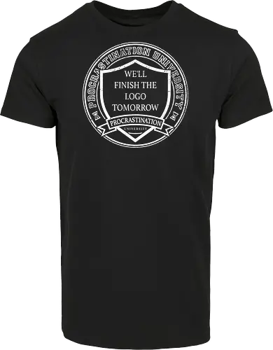 Procrastination university logo