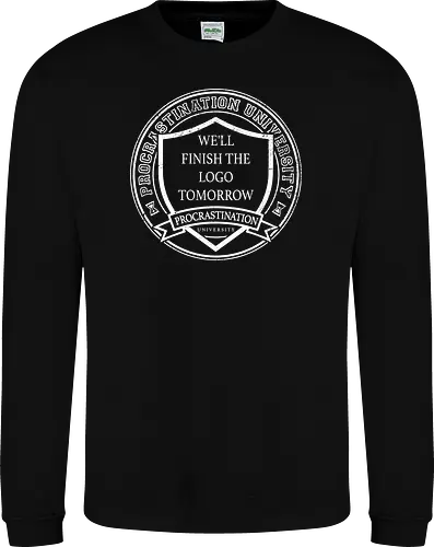 Procrastination university logo