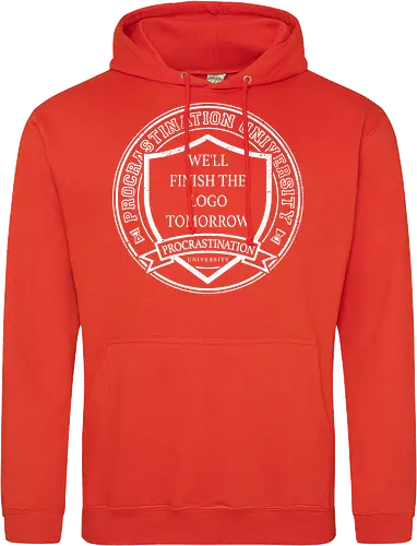 Procrastination university logo