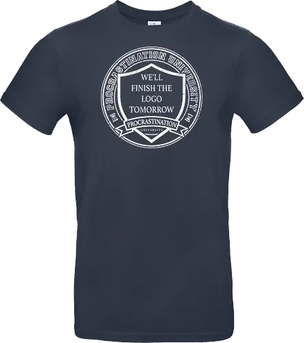 Procrastination university logo