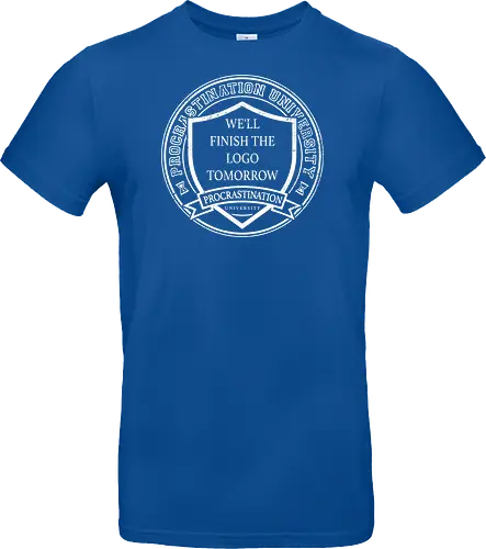 Procrastination university logo