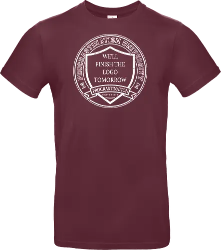 Procrastination university logo