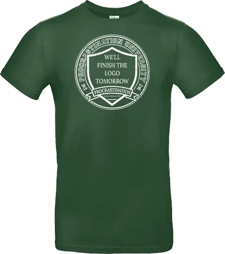 Procrastination university logo