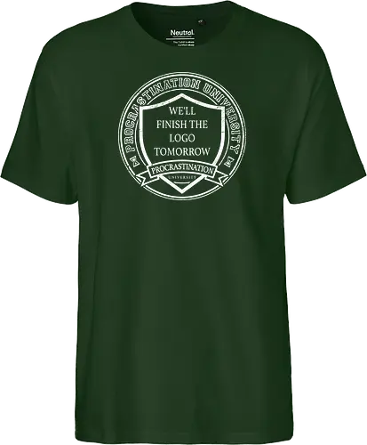 Procrastination university logo