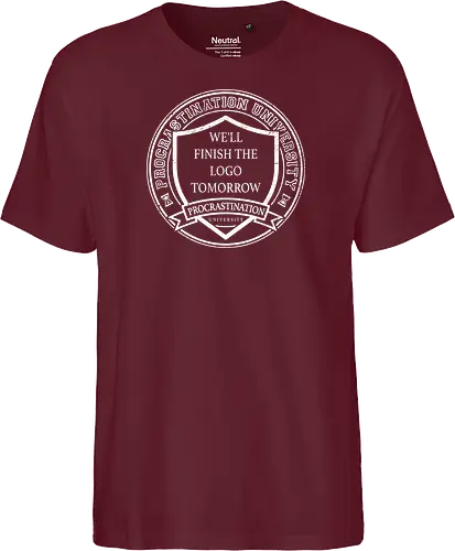 Procrastination university logo