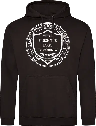 Procrastination university logo