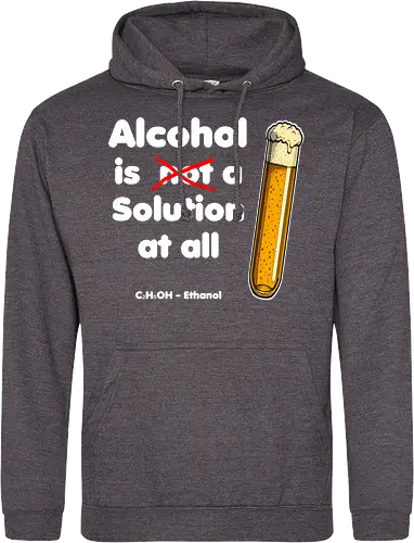 Alkohol is (not) a solution (white-letters)