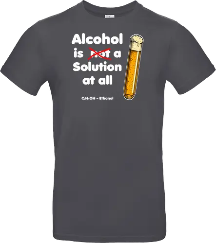 Alkohol is (not) a solution (white-letters)