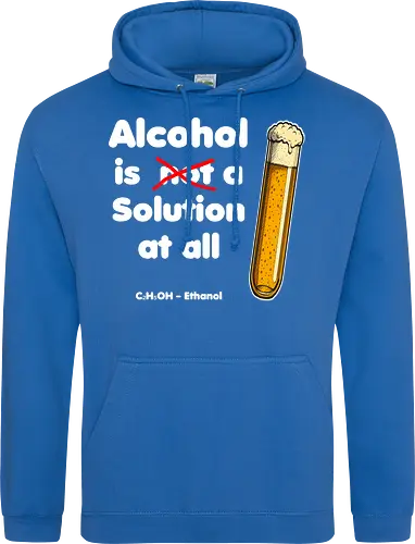 Alkohol is (not) a solution (white-letters)