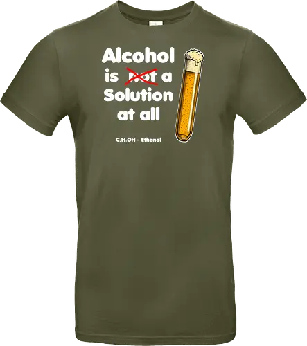 Alkohol is (not) a solution (white-letters)