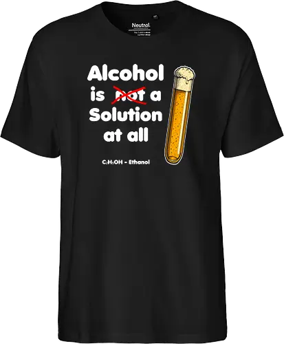 Alkohol is (not) a solution (white-letters)