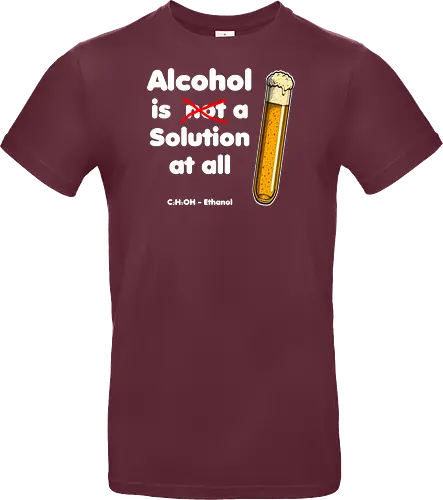 Alkohol is (not) a solution (white-letters)