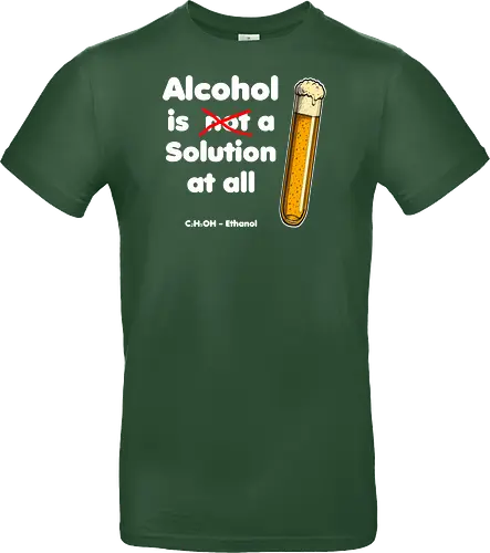 Alkohol is (not) a solution (white-letters)