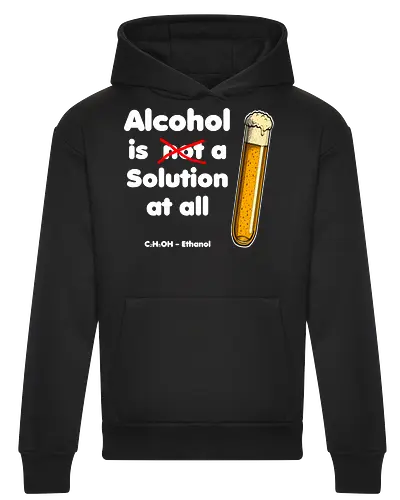 Alkohol is (not) a solution (white-letters)