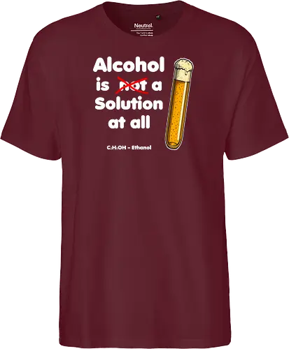 Alkohol is (not) a solution (white-letters)