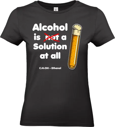 Alkohol is (not) a solution (white-letters)