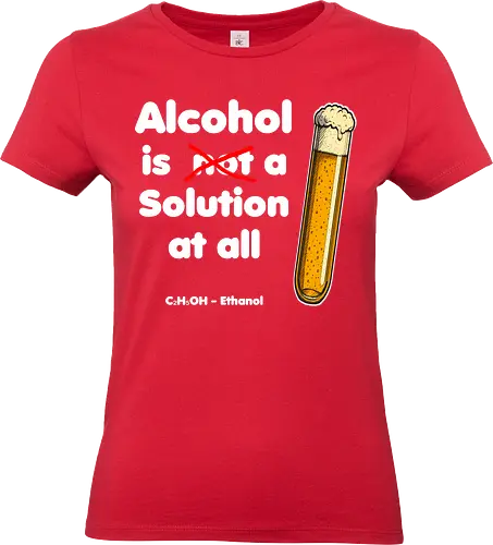 Alkohol is (not) a solution (white-letters)