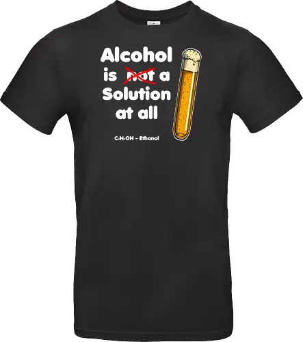Alkohol is (not) a solution (white-letters)
