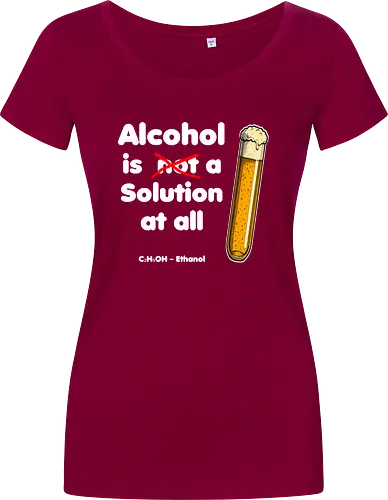 Alkohol is (not) a solution (white-letters)