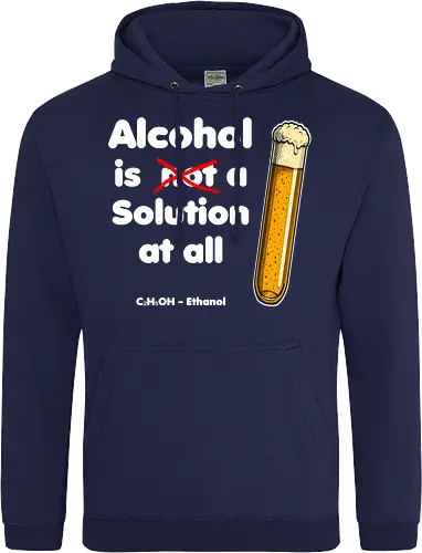 Alkohol is (not) a solution (white-letters)