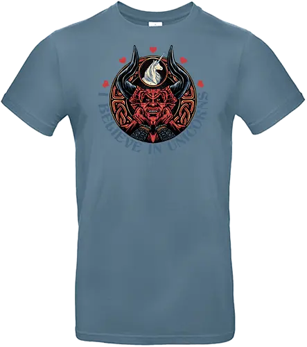 Unicorn Believer - Movie, film, demon, funny, humor, classic, retro, unicorn, fantasy, adventure - Standard T-Shirt