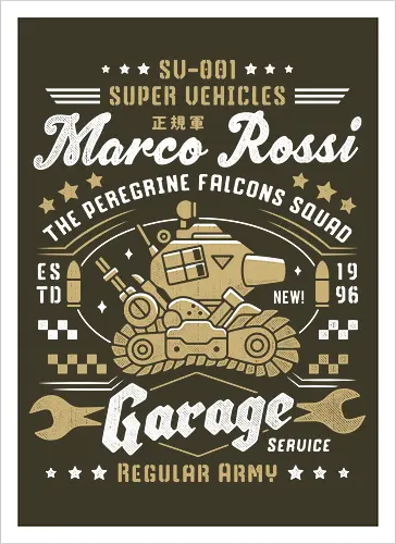 Peregrine Falcons Squad Garage