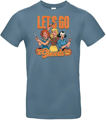 Let's go ghouls - Let's go ghouls, halloween, pumpkin, macabre, scare - Standard T-Shirt