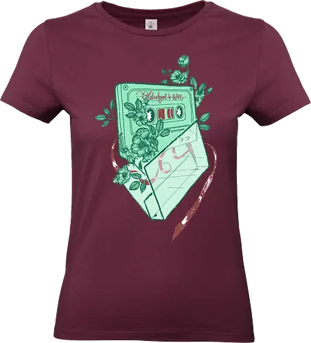 Oldschool 4 Ever - Oldschool, Retro, MC, Kassette, Musik, Fan, Analog - Standard T-Shirt (Frauen)