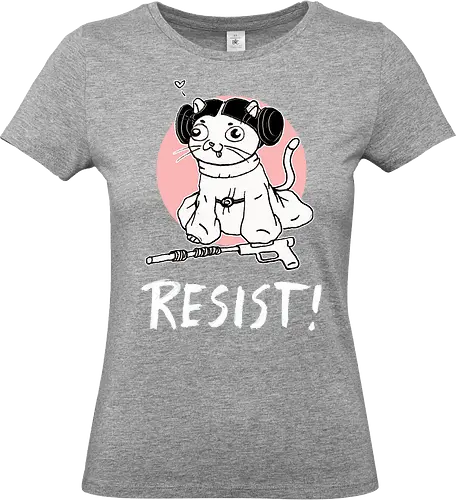 Space Princess - Katze, Cat, Weltraum, Prinzessin, Space Princess, Galaxy, Film, sci-fi, science fiction - Standard T-Shirt (Frauen)