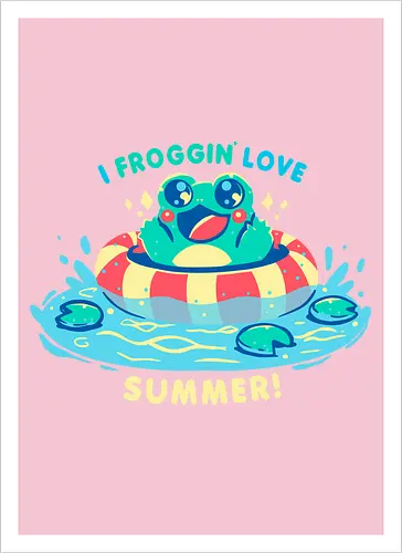 I Froggin Love Summer