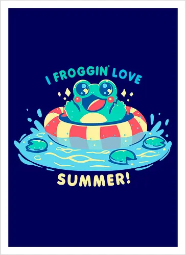 I Froggin Love Summer